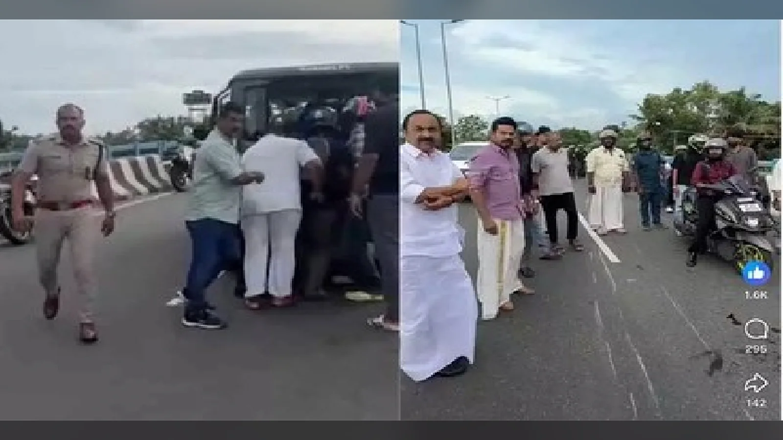 അപകടത്തിൽപ്പെട്ട യുവാവിന് രക്ഷകനായി വി ഡി സതീശൻ; പൈലറ്റ് വാഹനത്തിൽ ആശുപത്രിയിലെത്തിച്ചു