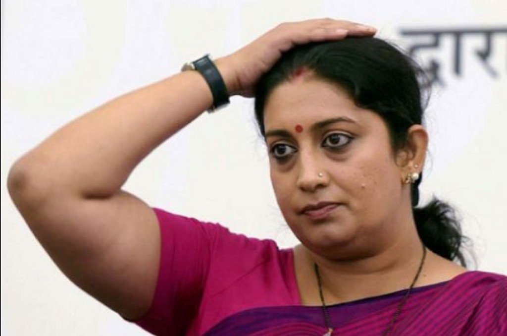 സോണിയക്കെതിരെ സ്മൃതി ഇറാനി